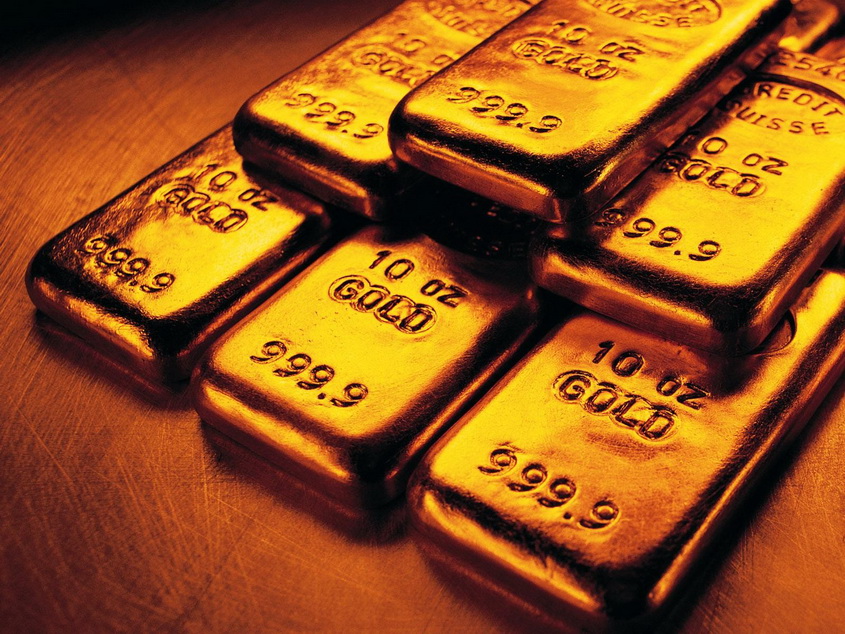 Gold futures rise in price